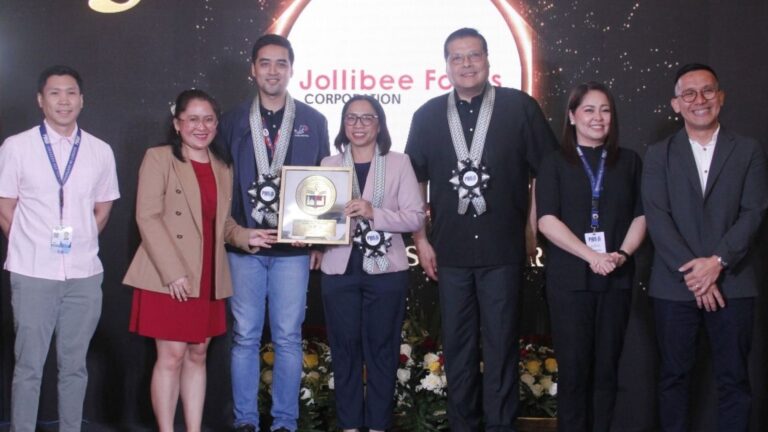 Jollibee Group Recognized as among Top Taxpayers in Pasig City   
