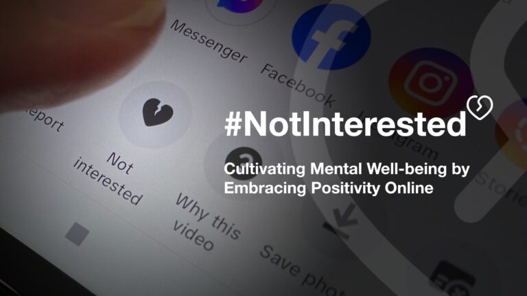 BrandPlay Unveils #NotInterested—Promoting Positivity and Mental Health in Social Media