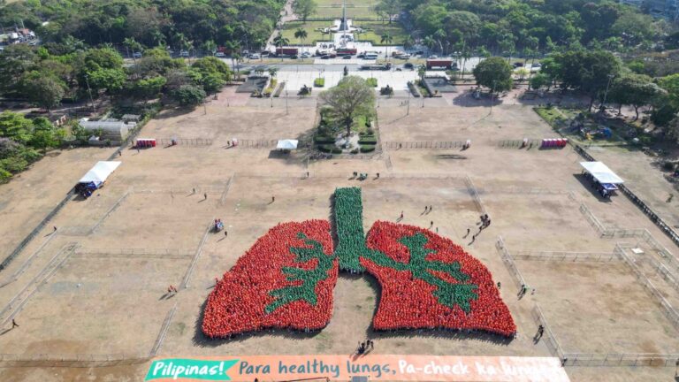 Philippines Makes History With Guinness World Record For Largest Human Lung Formation