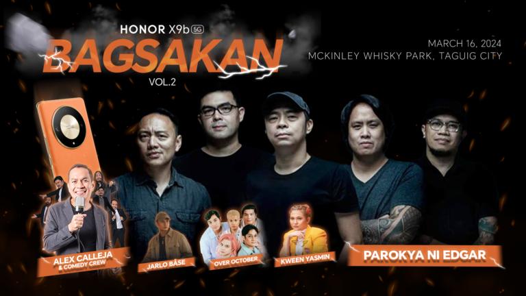 ‘HONOR X9b 5G Bagsakan Concert’ headlines Parokya ni Edgar! Here’s How You Can Watch It Live on March 16!