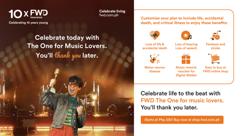 Get VIP treatment at Aurora Music Festival with FWD Life Insurance