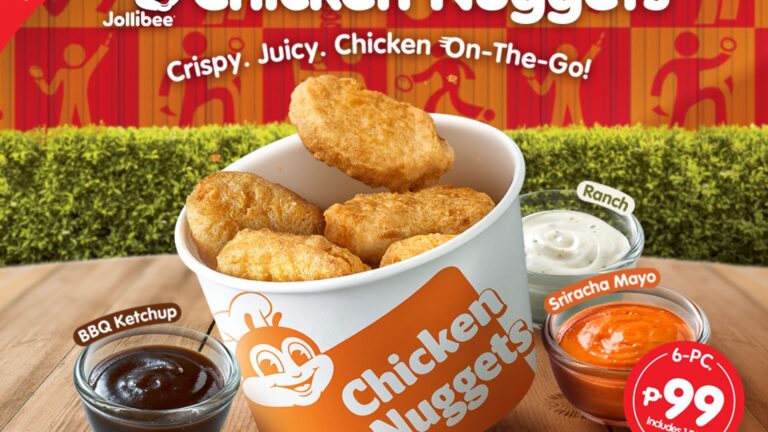 Jollibee unveils its newest product —the Crispy, Juicy, Chicken On-The-Go, Jollibee Chicken Nuggets!