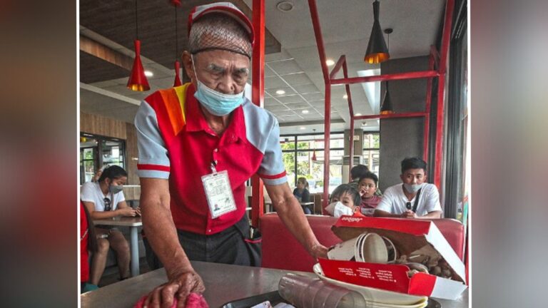 Grandfather’s Dedication As Fast-Food Chain Service Crew Goes Viral