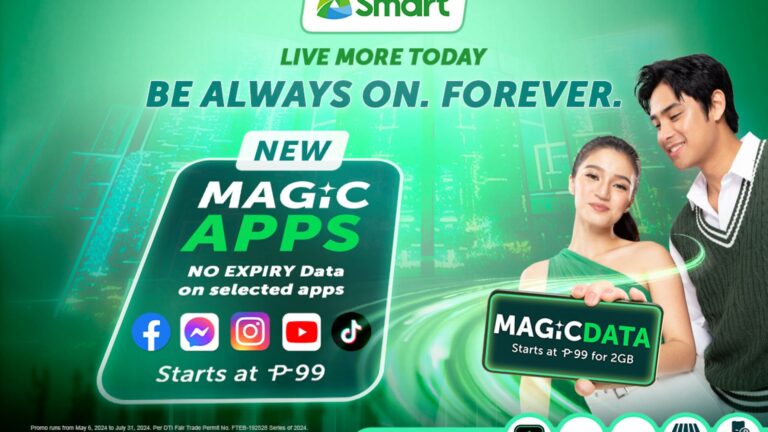 Experience NO-EXPIRY Data with Smart’s Magic Apps Promo