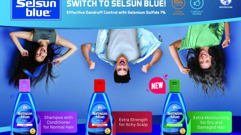 How Selsun Blue helps fight off dandruff and give you healthy hair all year round   