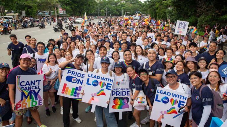 P&G Philippines proudly celebrates equality and inclusion with employees at Pride March 2024   