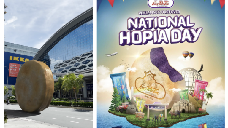Giant Eng Bee Tin Hopia Spotted at MOA  Teases Sweet Surprises!