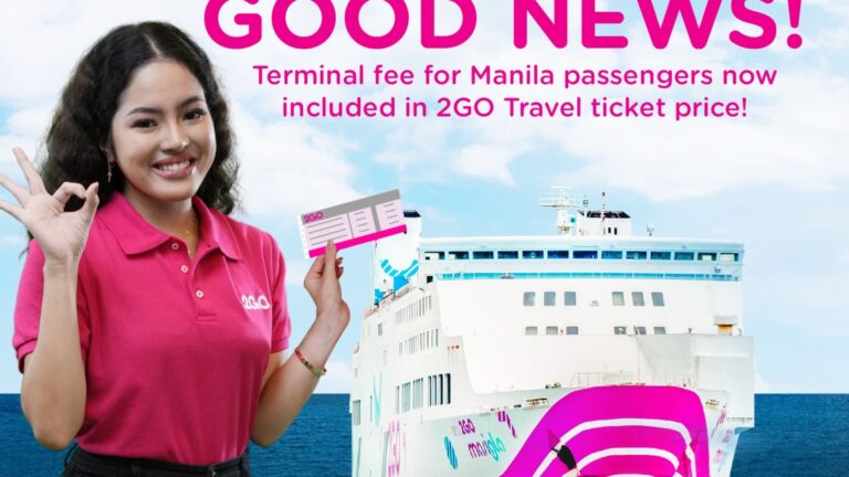 2GO Travel Tickets Now Include Manila North Port Terminal Fees
