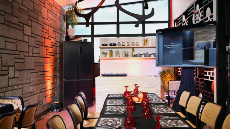 Cooking Up Innovation: TCL Free Built-In Refrigerator Revealed with Live Cooking Demo
