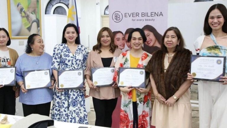 Ever Bilena conducts free make-up workshop  for COMELEC employees