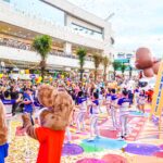 3 A crowd gathers to watch their favorite characters at the Grand Mascot Parade in SM Mall of Asia.