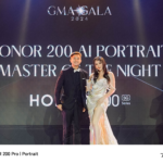 HONOR Philippines Vice President Stephen Cheng with HONOR 200 AI Portrait Master of the Night Kylie Padilla