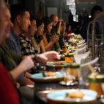 International guests enjoying Bizarre’s cocktail degustation