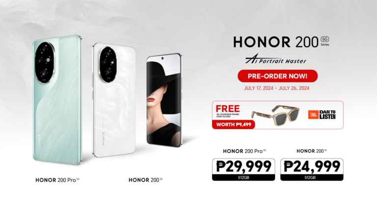 HONOR Unlocks AI Portrait Master HONOR 200 starting at Php 24,999 only! 