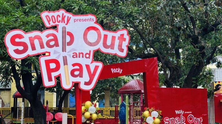 POCKY ‘SNAP OUT AND PLAY’ TRANSFORMS A LOCAL PLAYGROUND TO ENCOURAGE OUTDOOR PLAY AND PINOY GAMES