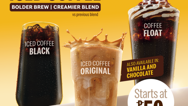 SAY HELLO TO THE NEW & BETTER McCAFÉ ICED COFFEE AT MCDONALD’S!   