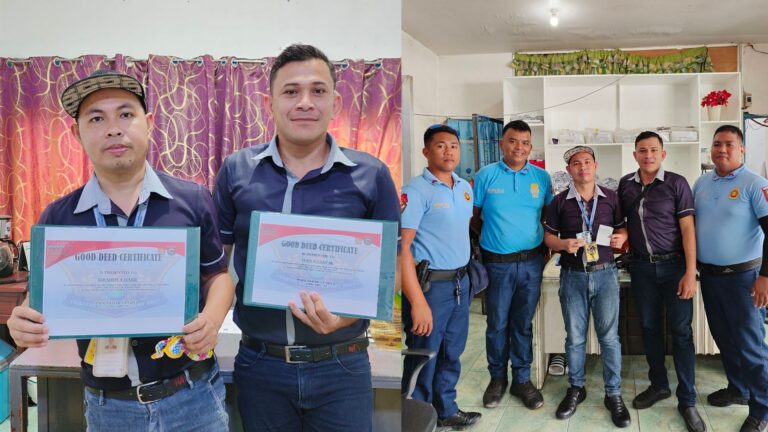 Good Deed Certificate Awarded To KCC Mall Staff For Returning Lost Cash