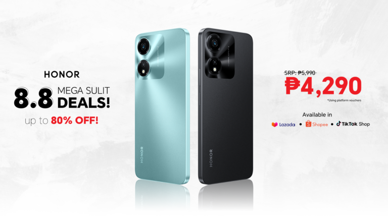 Price Drop Alert! You can get HONOR X5 Plus for only Php 4,290 starting this HONOR 8.8 Sale 