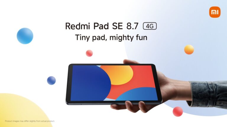 Xiaomi enables mobile connectivity and entertainment with the SIM-powered Redmi Pad SE 8.7 4G