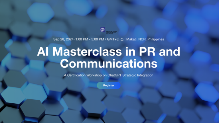 PRSP with Global Alliance and SCoRe to Launch ChatGPT and AI Masterclass for PR and Communications Professionals