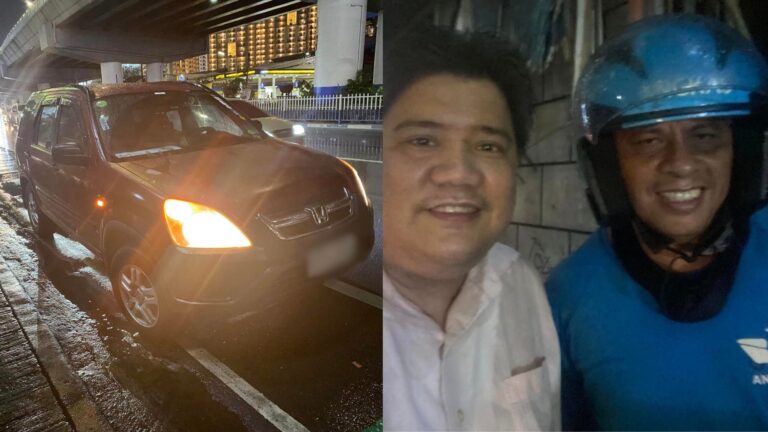 Angkas Rider Helps Motorists Without Expecting Anything In Return