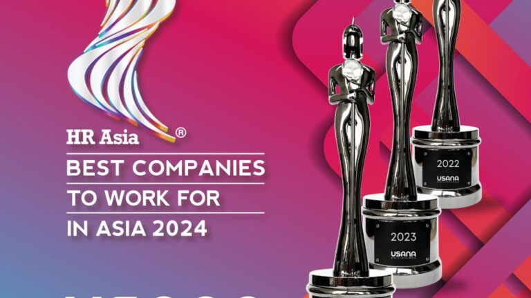 USANA Achieves HR Asia’s “Best Companies to Work For” Title for Three Consecutive Years