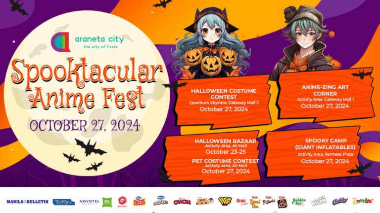 A Spooktacularly Anime-zing Halloween Awaits at Araneta City
