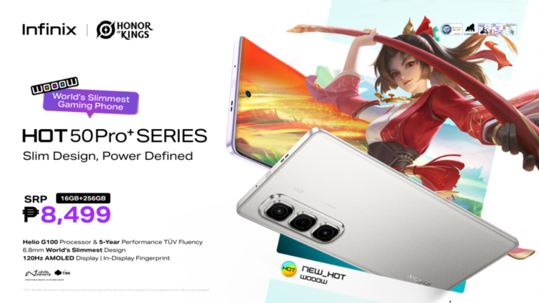 Infinix HOT 50 Pro+ Series is the slimmest gaming phone that’s built to last   
