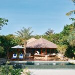 A beach pool casita at Amanpulo. Photo from the website of Aman
