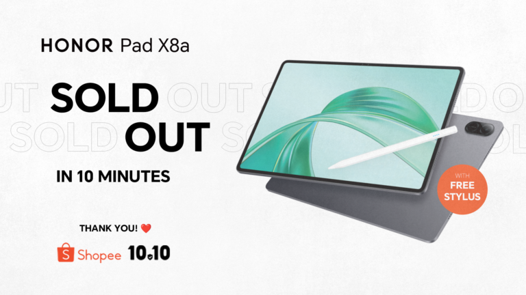 HONOR Pad X8a with FREE Stylus Pen is SOLD OUT in Just 10 minutes! 