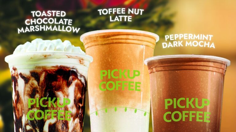 PICKUP THIS CHRISTMAS WITH PICKUP COFFEE’S SEASONAL OFFERINGS!