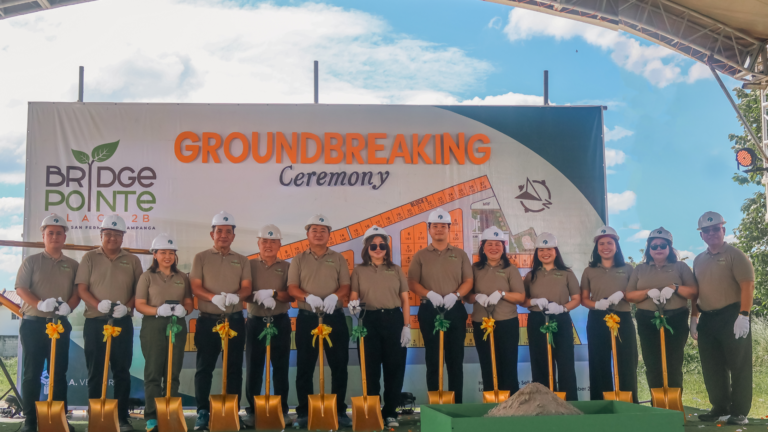 P.A. Properties breaks ground for Bridgepointe Place Phase 2B in the City of San Fernando, Pampanga