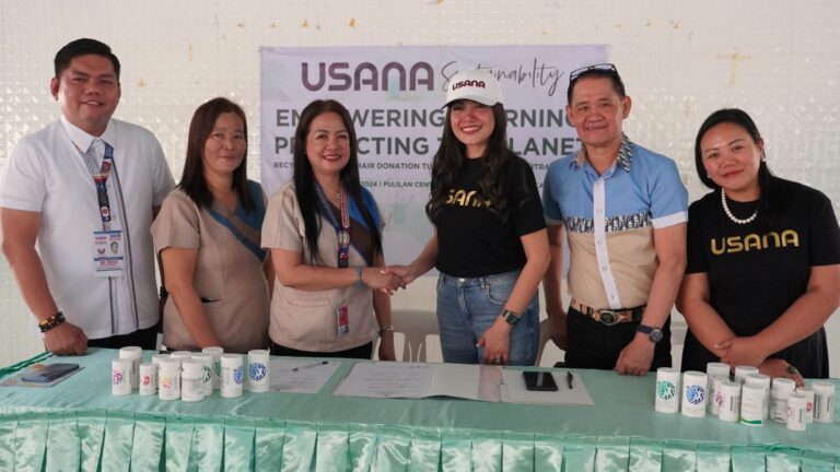 Driving Sustainability, Shaping Futures: USANA PH Donates 200 Recycled Plastic Chairs