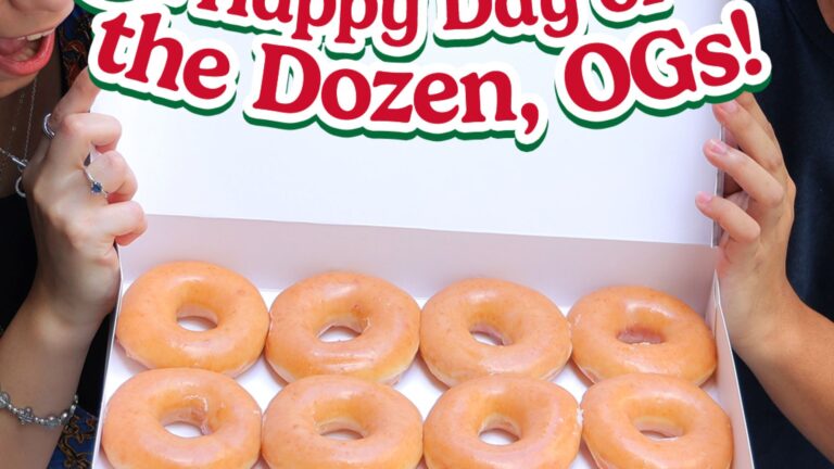 Don’t Miss Krispy Kreme’s Biggest Year-End Treat: Day of the Dozen!