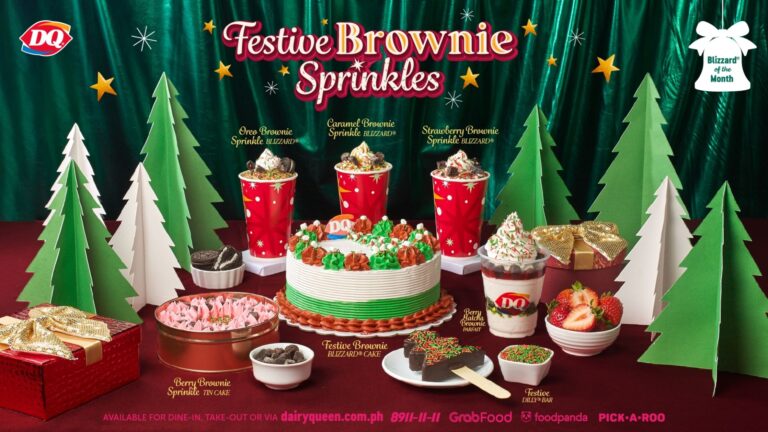 Sprinkle more joyful cheer on your holidays with DQ’s Festive Brownie Sprinkles Collection