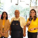 Chef Tatung with Sun Life Market Segment Manager Renee Co and Event Host Chal Lontoc-Del Rosario