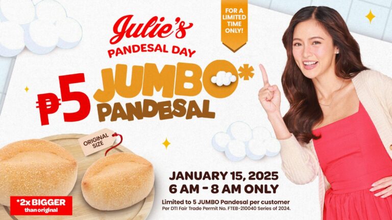 Julie’s welcomes the new year with fresh and sulit offerings
