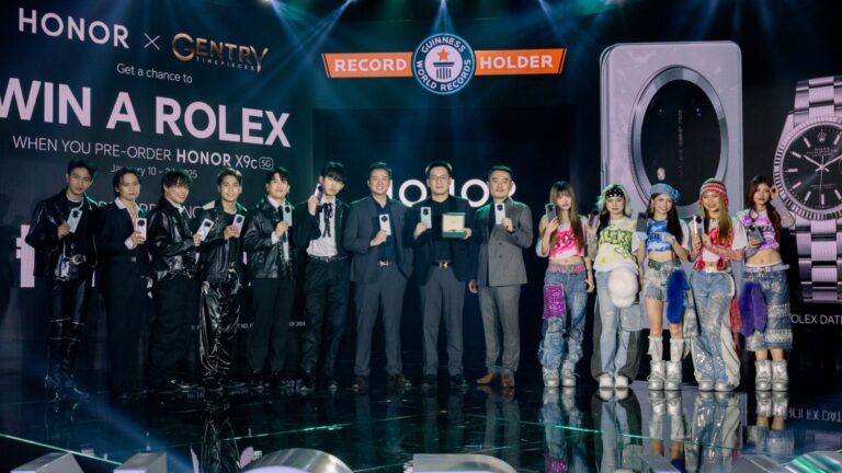 You Can Still Win a ROLEX Watch! Pre-order HONOR X9c 5G NOW for only Php 16,999 