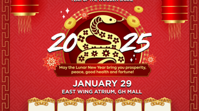 Ring in a prosperous Year of the Snake at GH Mall and Estancia Mall