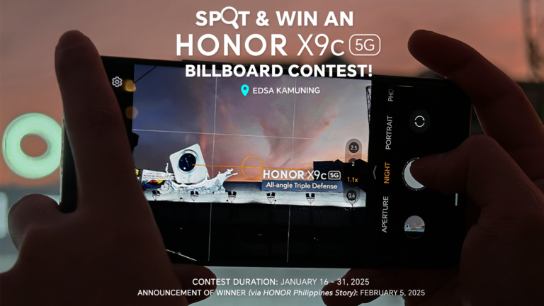 SPOTTED: Share This Billboard and Win a Brand New HONOR X9c 5G 