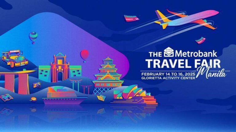 Book your next memorable trip at the Metrobank Travel Fair this Valentine’s Weekend! 