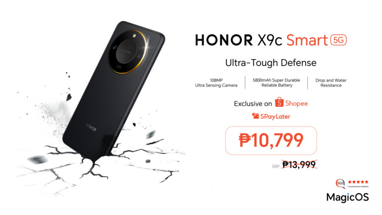 HONOR X9c Smart 5G Only Php 10,799—Score This Shopee 3.3 Exclusive! 