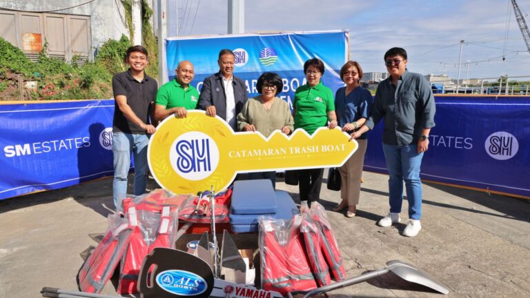SM Prime and DENR bolster Manila Bay cleanup efforts with high-tech trash boat