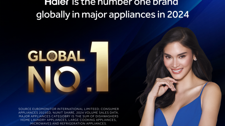 Haier Named the No. 1 Global Brand in Major Appliances for 2024