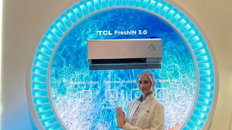 CES2025: The TCL FreshIN Fresh Air Conditioner won the Smart Fresh Air Technology Innovation Award      