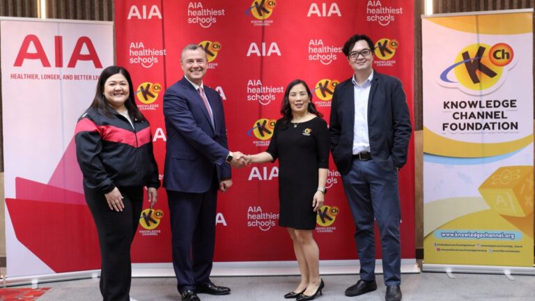 Knowledge Channel and AIA Philippines team up to bring health education to more Filipino students