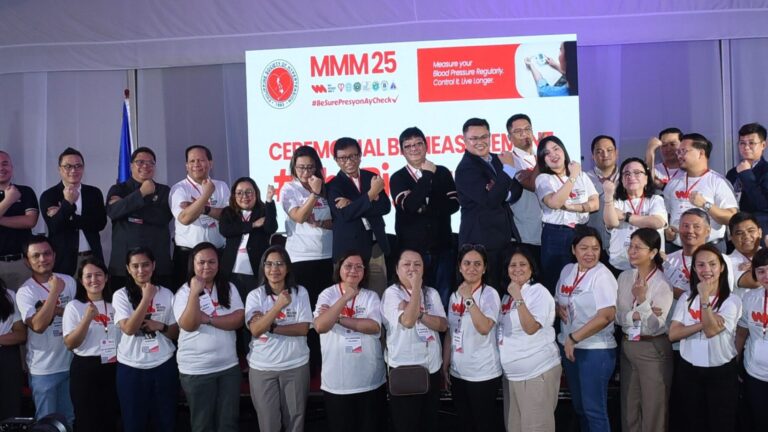 Philippine Society of Hypertension and healthcare advocates unite with Omron for May Measure Month 2025
