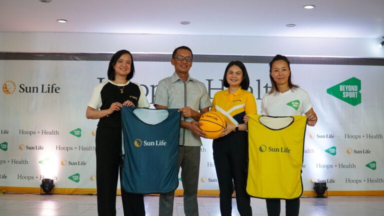 Sun Life expands Hoops + Health program, donates basketball equipment to 130 schools