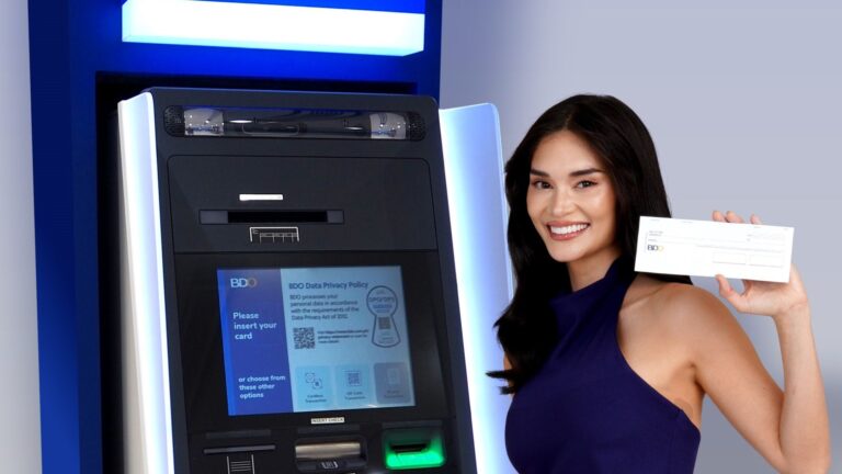 Pia Wurtzbach Says Yes to Smarter Banking with BDO’s Universal Teller Machine