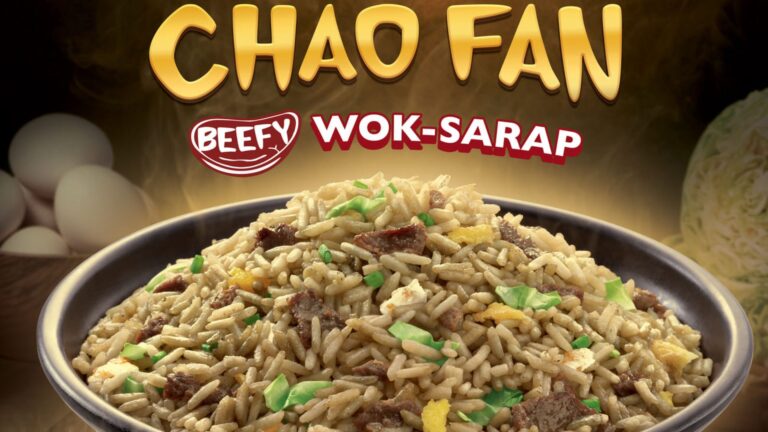 Experience Chowking’s Beefiest Chao Fan Ever for Just ₱89